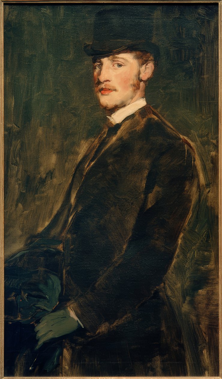 John White Alexander by Frank Duveneck