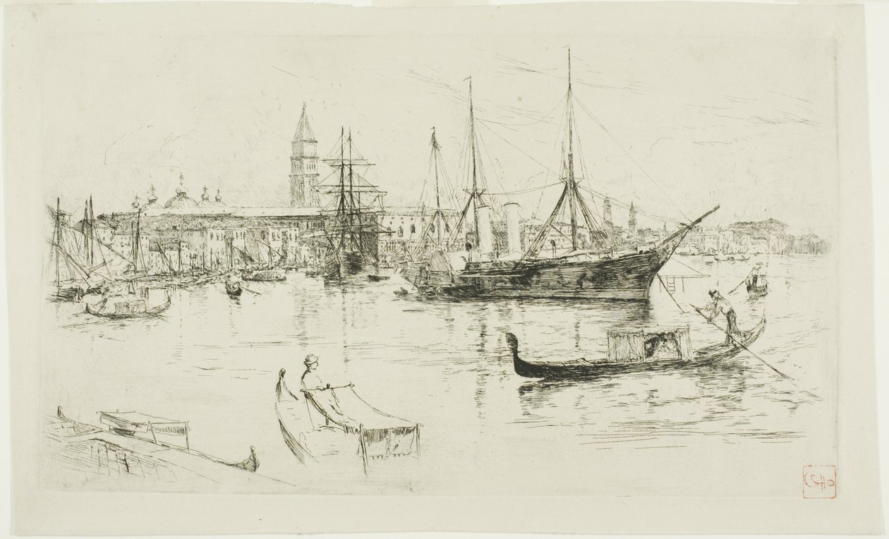 Laguna, Venice by Frank Duveneck