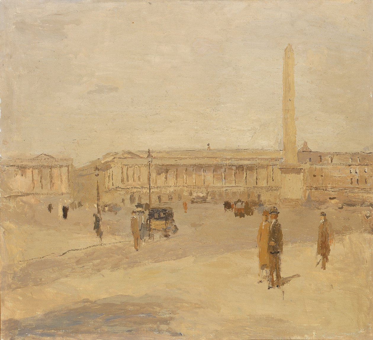 Place de la Concorde No. III by Frank Edwin Scott