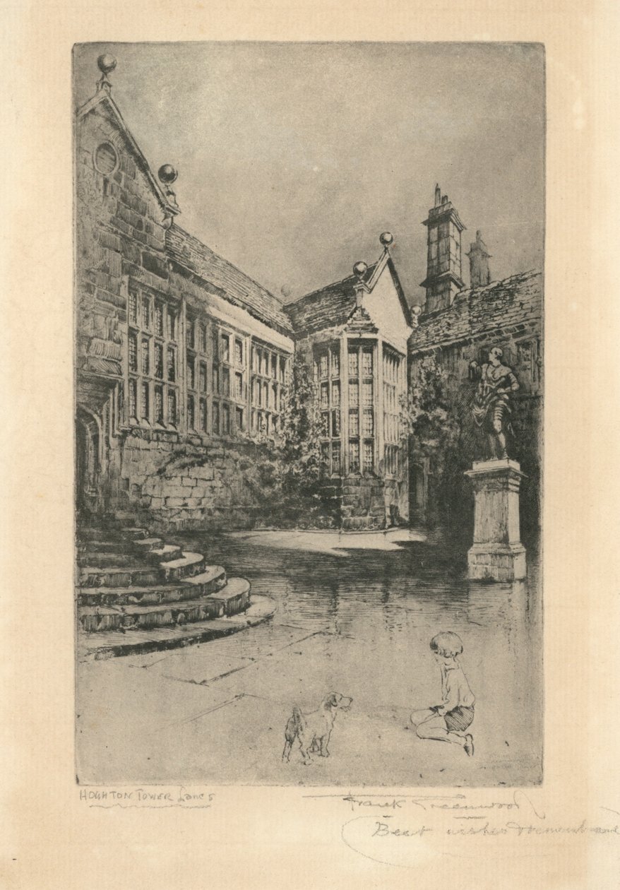 Hoghton Tower, Lancashire by Frank Greenwood