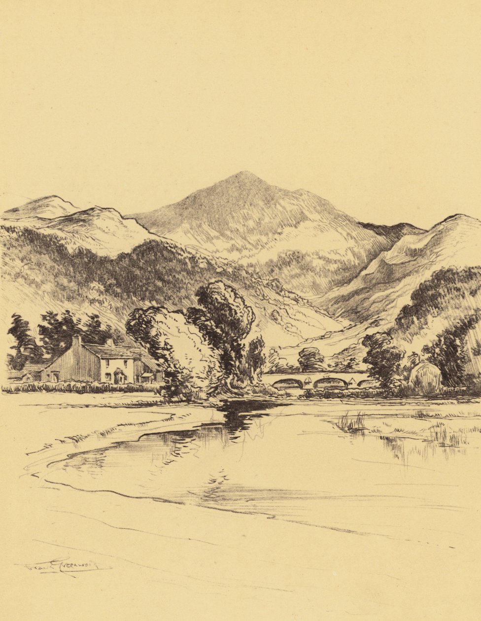 The Valley of the Duddon by Frank Greenwood