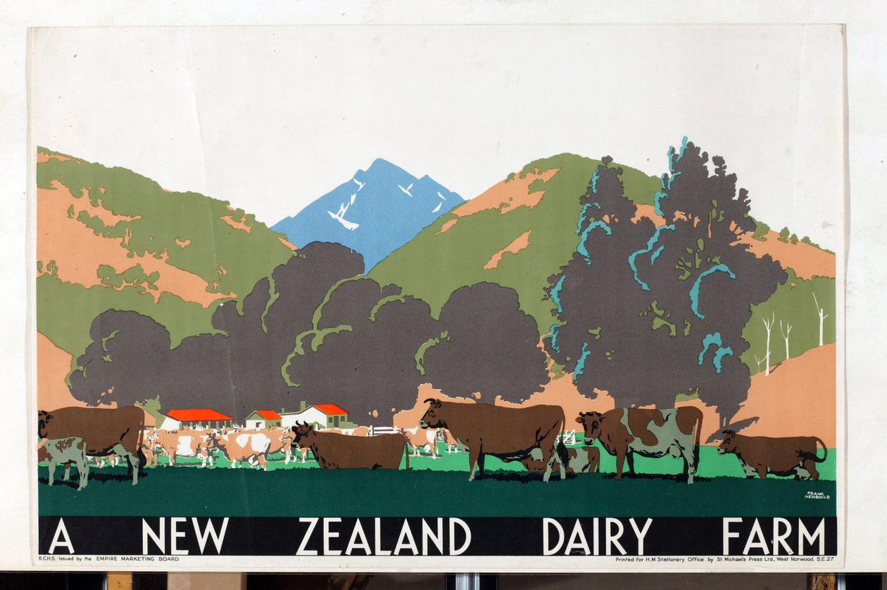 A New Zealand Dairy Farm, from the series 