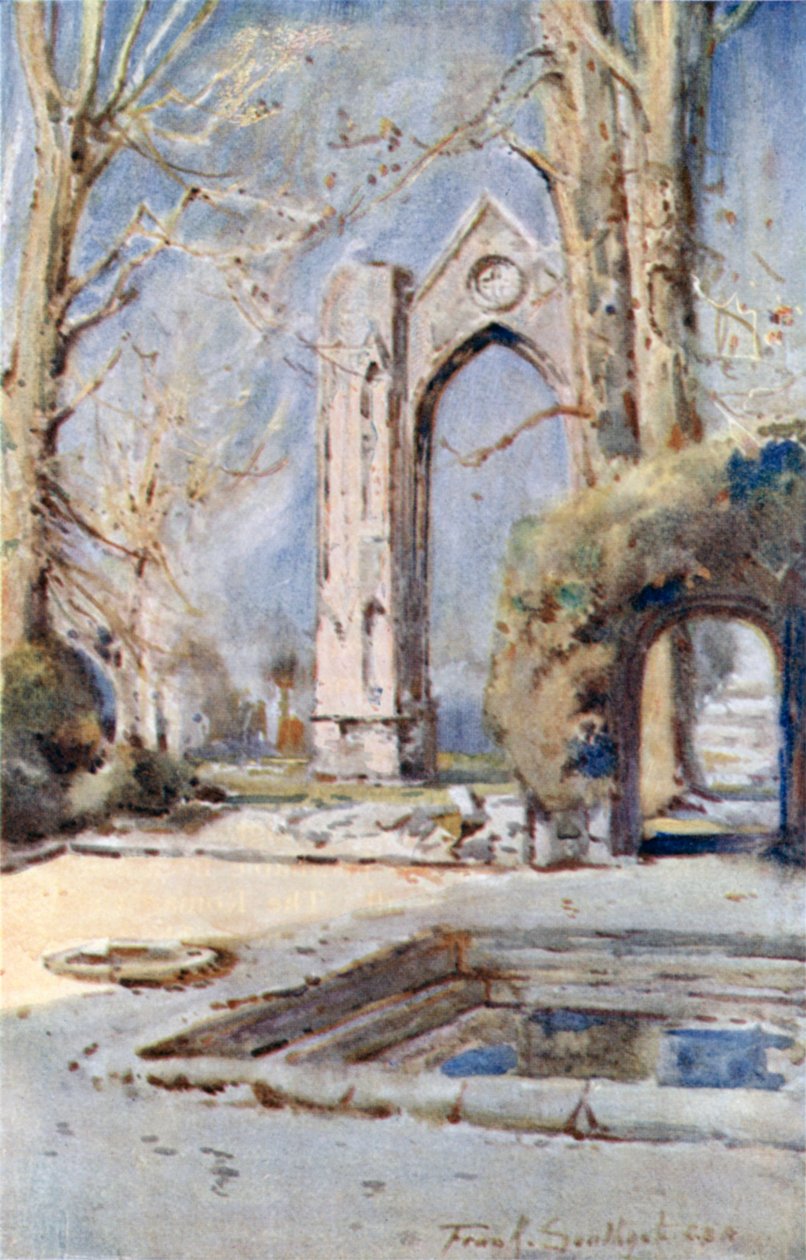 Walsingham Priory by Frank Southgate