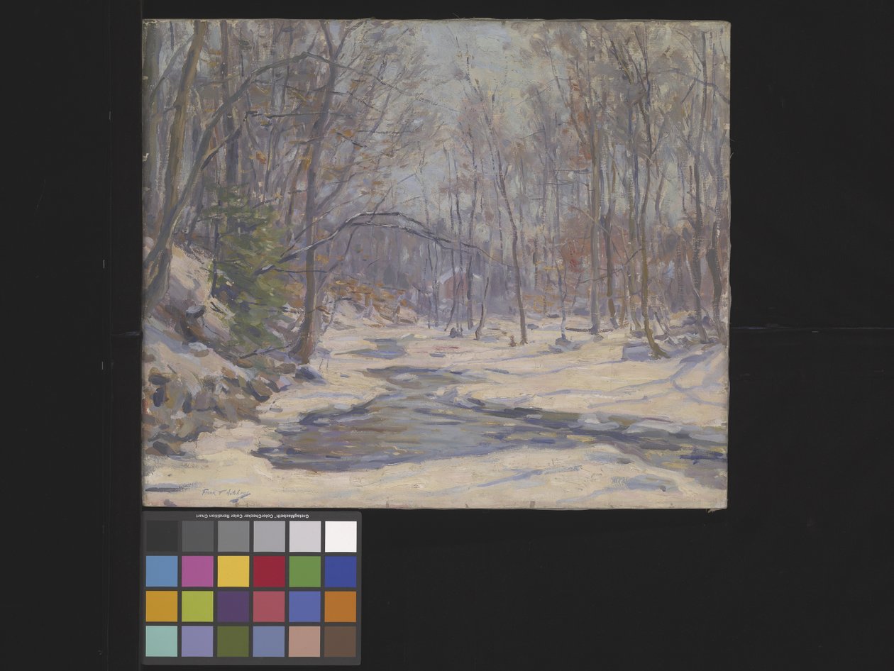 A Winter Morning by Frank Townsend Hutchens