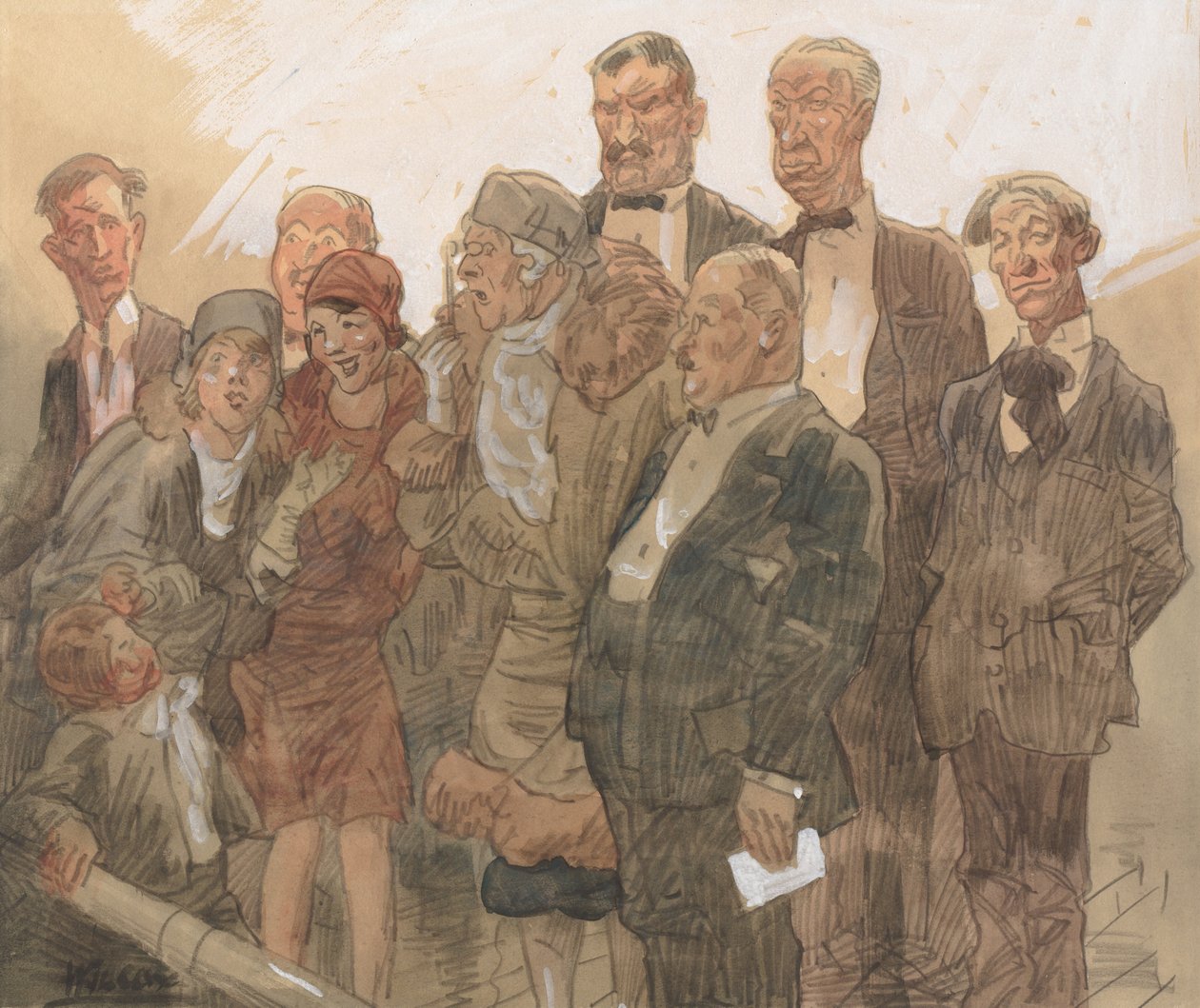 History of a Picture No. 2: The Public by Frank Wilcox