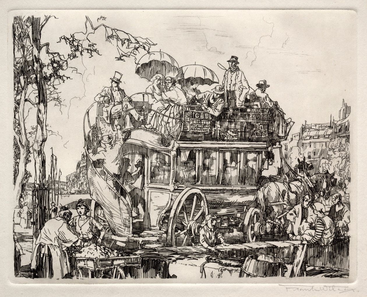 The Omnibus by Frank Wilcox