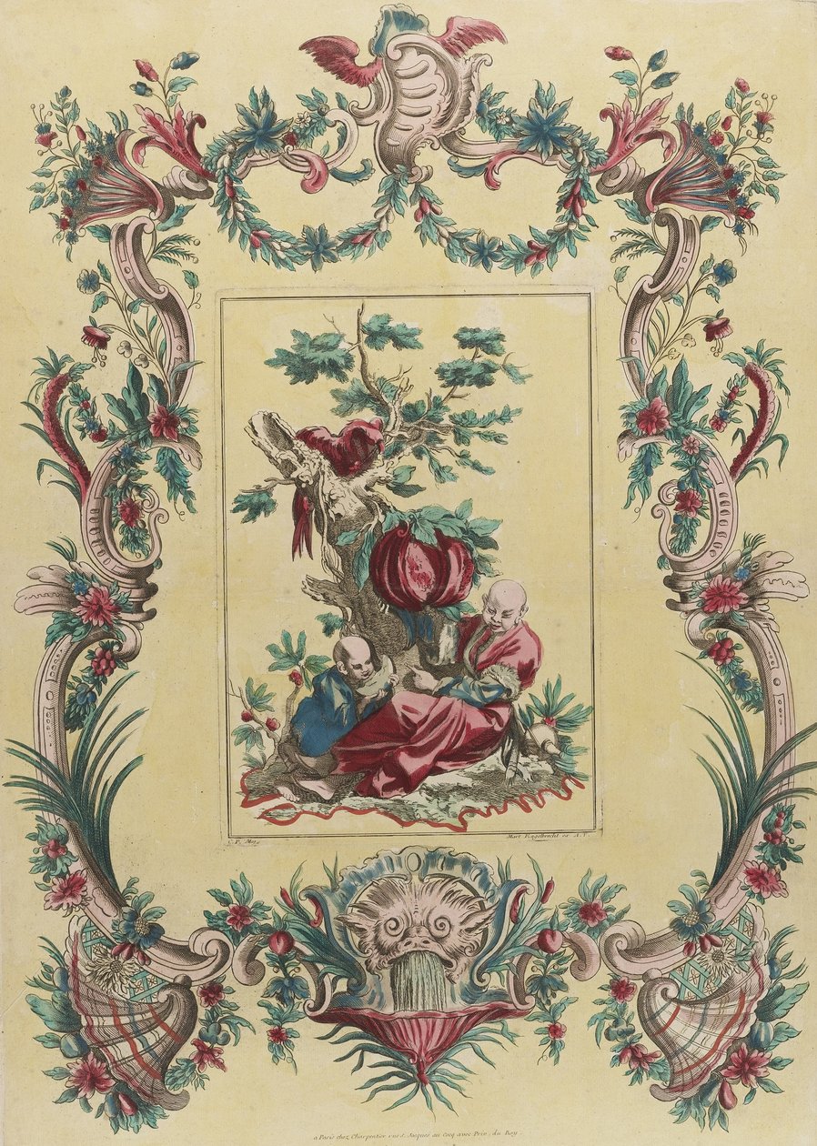 Fire Screen - The Sense of Taste by François Boucher