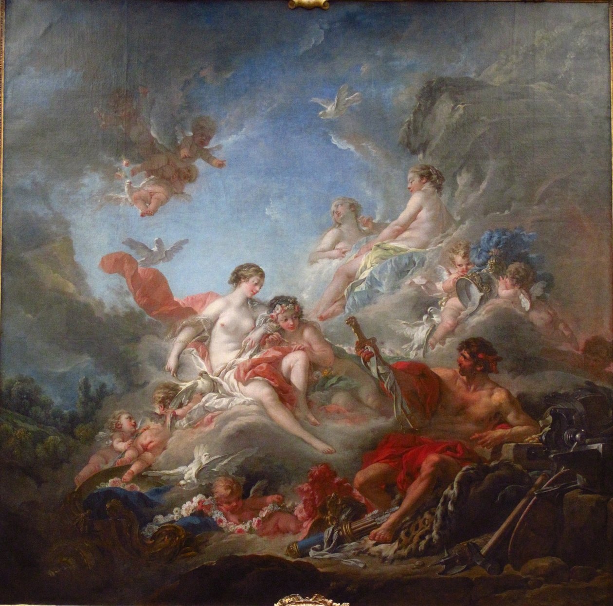 The Forges of Vulcan by François Boucher