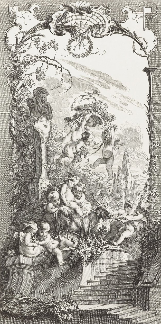Triumph of Priapus in New Concepts for Screens by François Boucher