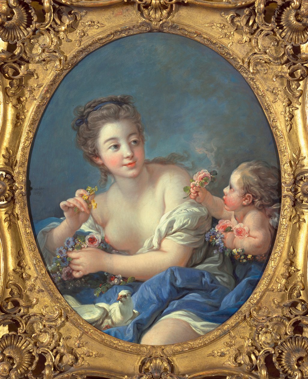 Venus and Cupid by François Boucher