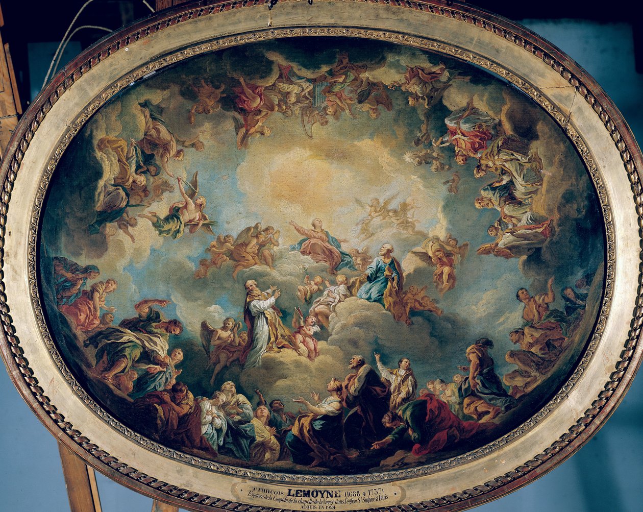 The Glorification of the Virgin, 1731 by François Lemoyne