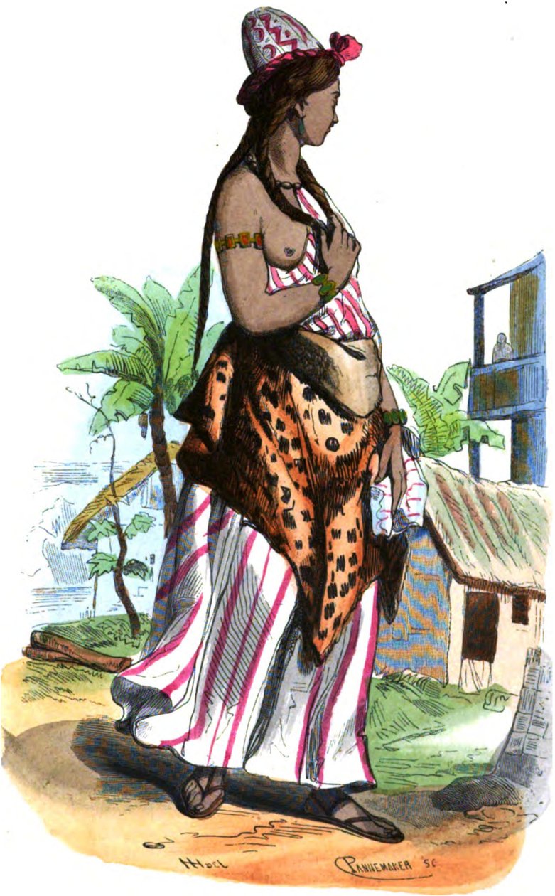 Auguste Wahlen, Customs, Usages and Costumes of All the Peoples of the World, Volume 1 by François Pannemaker