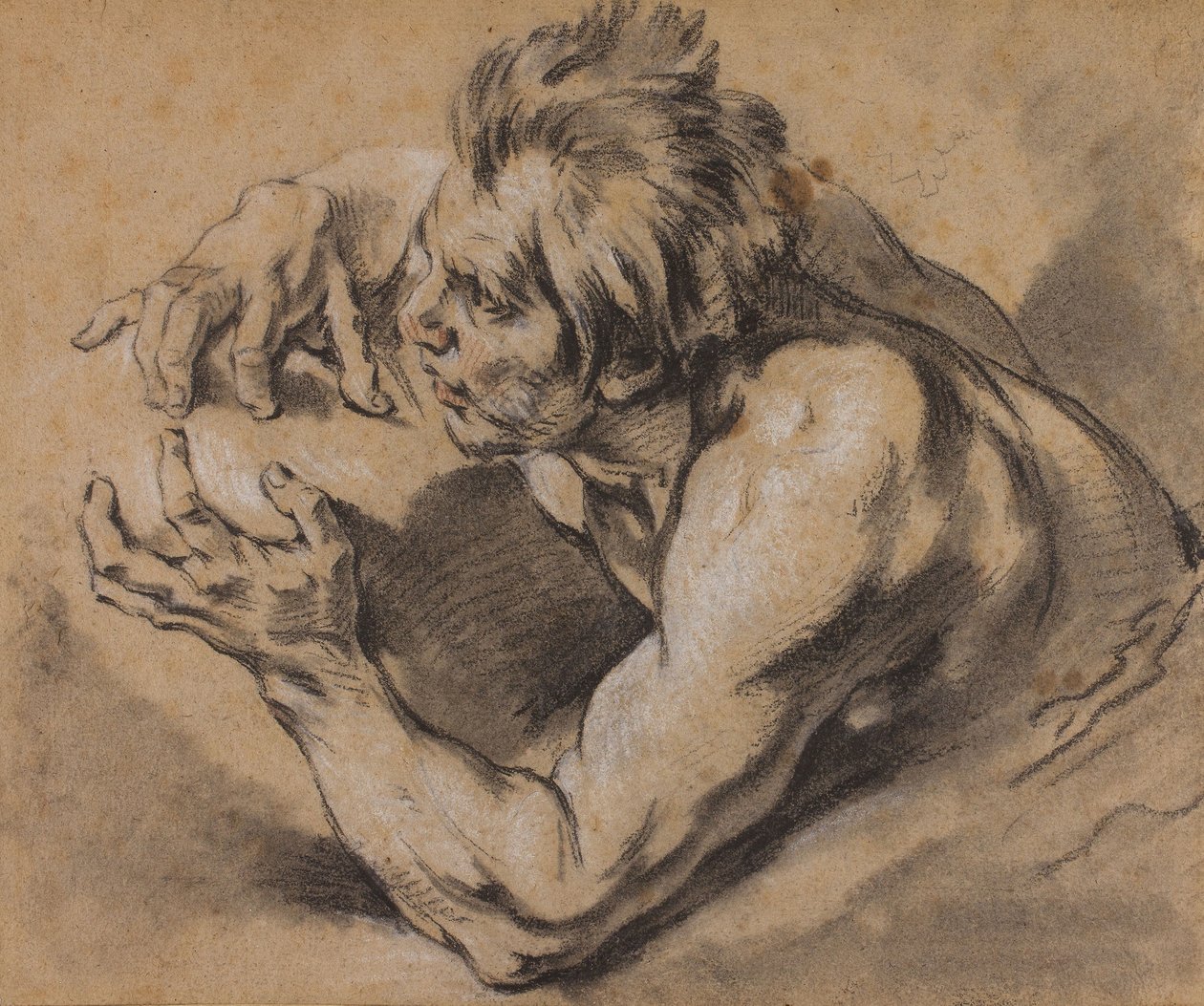 Study of a Triton, 1748-53 by François Boucher