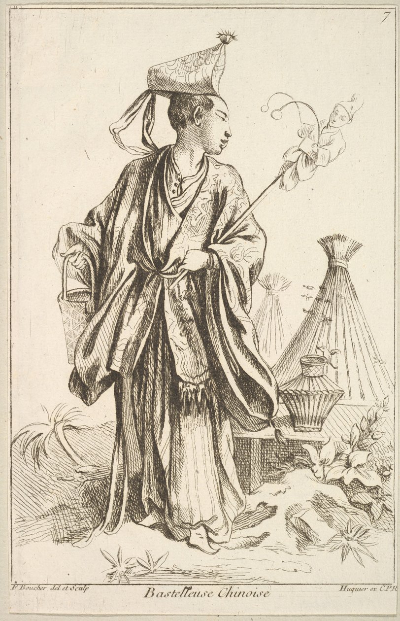 Chinese Performer, 1738-45 by François Boucher