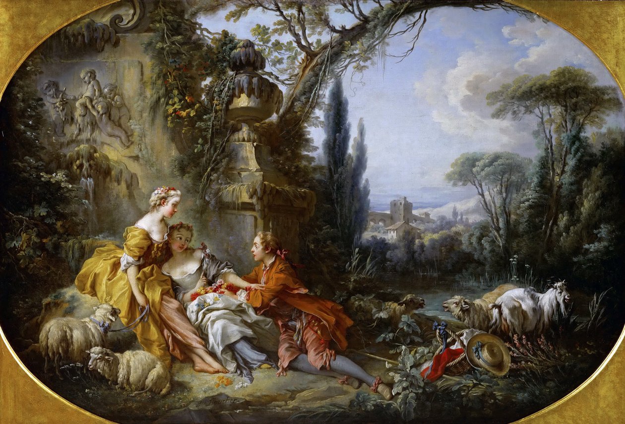 Delights of Country Life by François Boucher