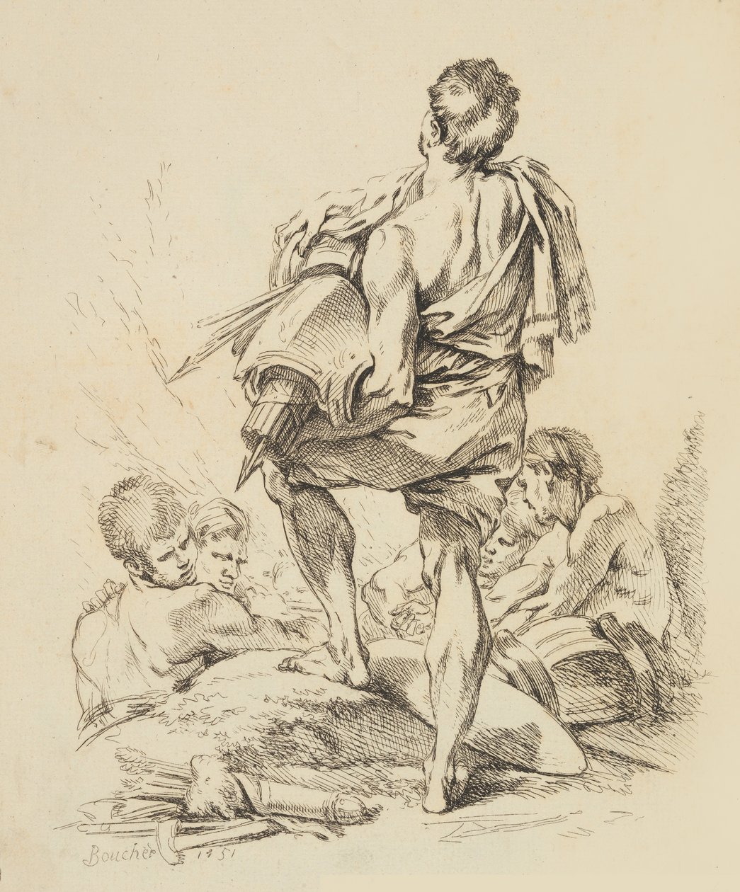 New Book of Various Figures, 1751 by François Boucher
