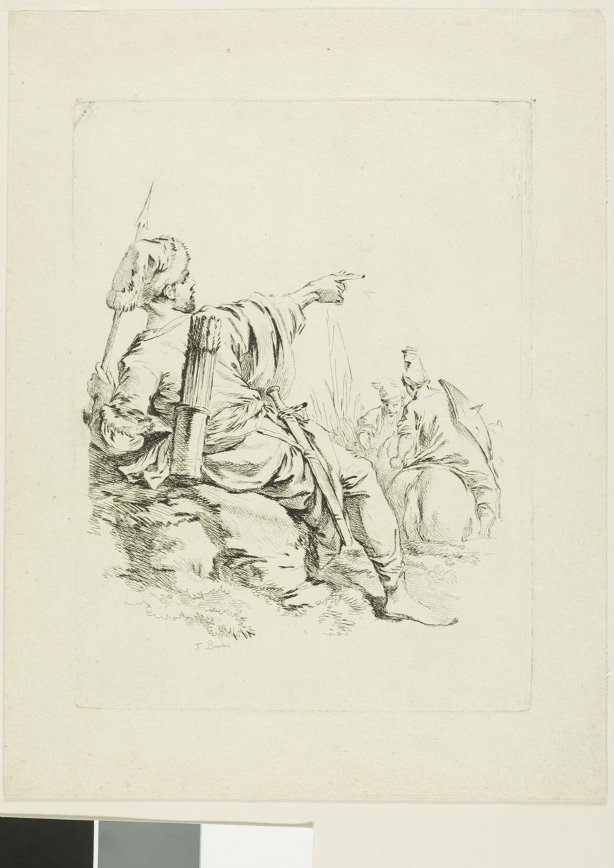 Oriental Warrior by François Boucher