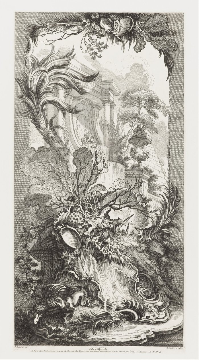 Rococo Design in New Concepts for Screens by François Boucher