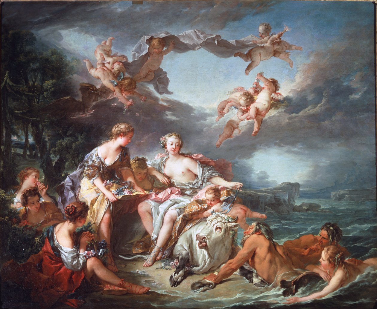 The Kidnapping of Europe by François Boucher