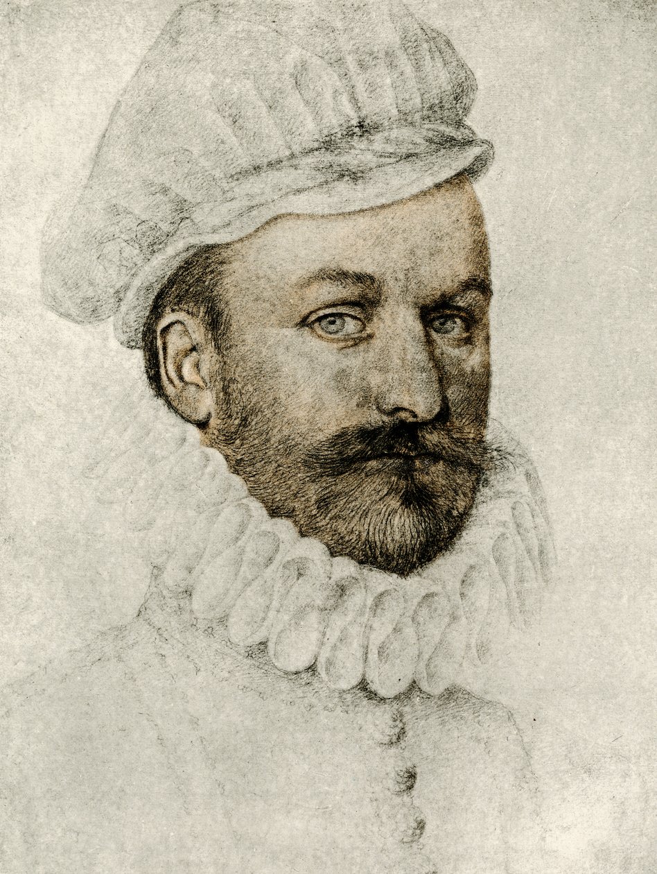 Portrait of a Man with Ruff and Cap by François Clouet