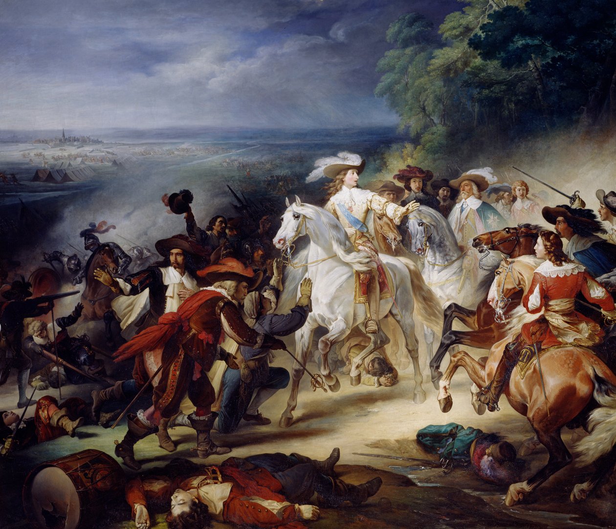 Battle of Rocroy, 19th May 1643 by François Joseph Heim