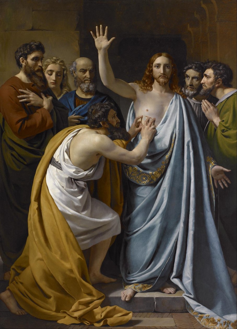 The Incredulity of Saint Thomas by François Joseph Navez