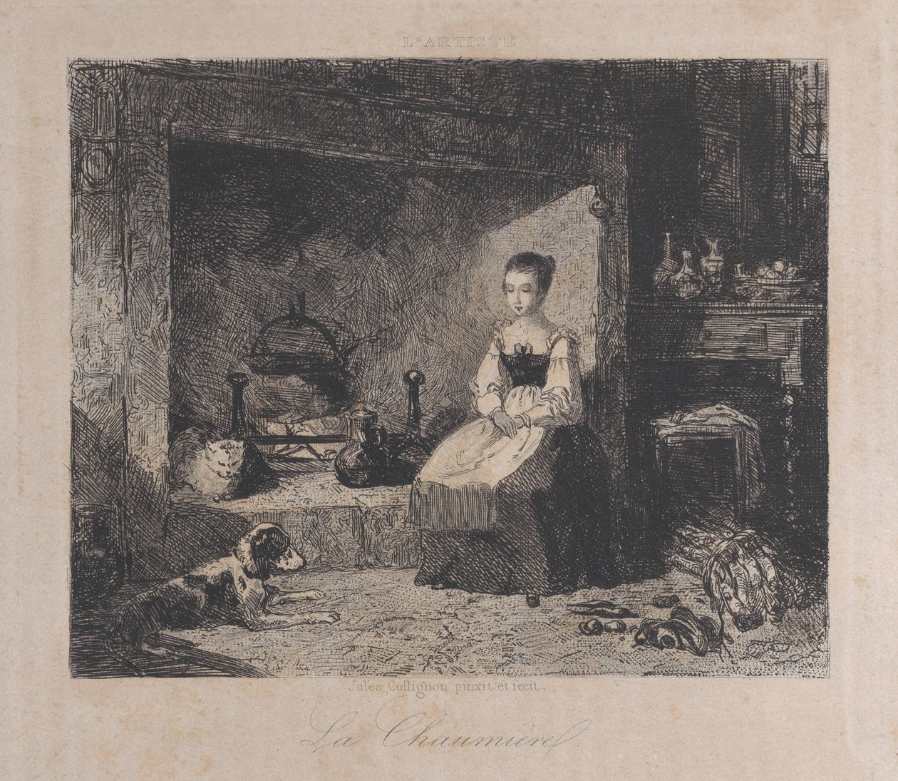 The Cottage La Chaumière by François Jules Collignon