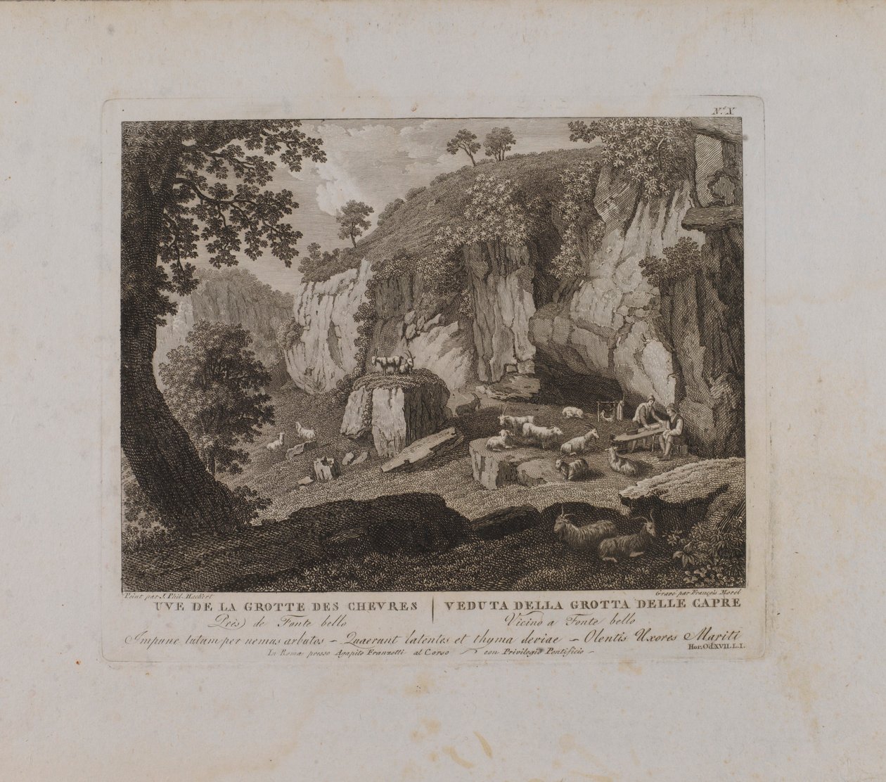 Uve (sic) from the Cave of Goats (no. X) by François Morel