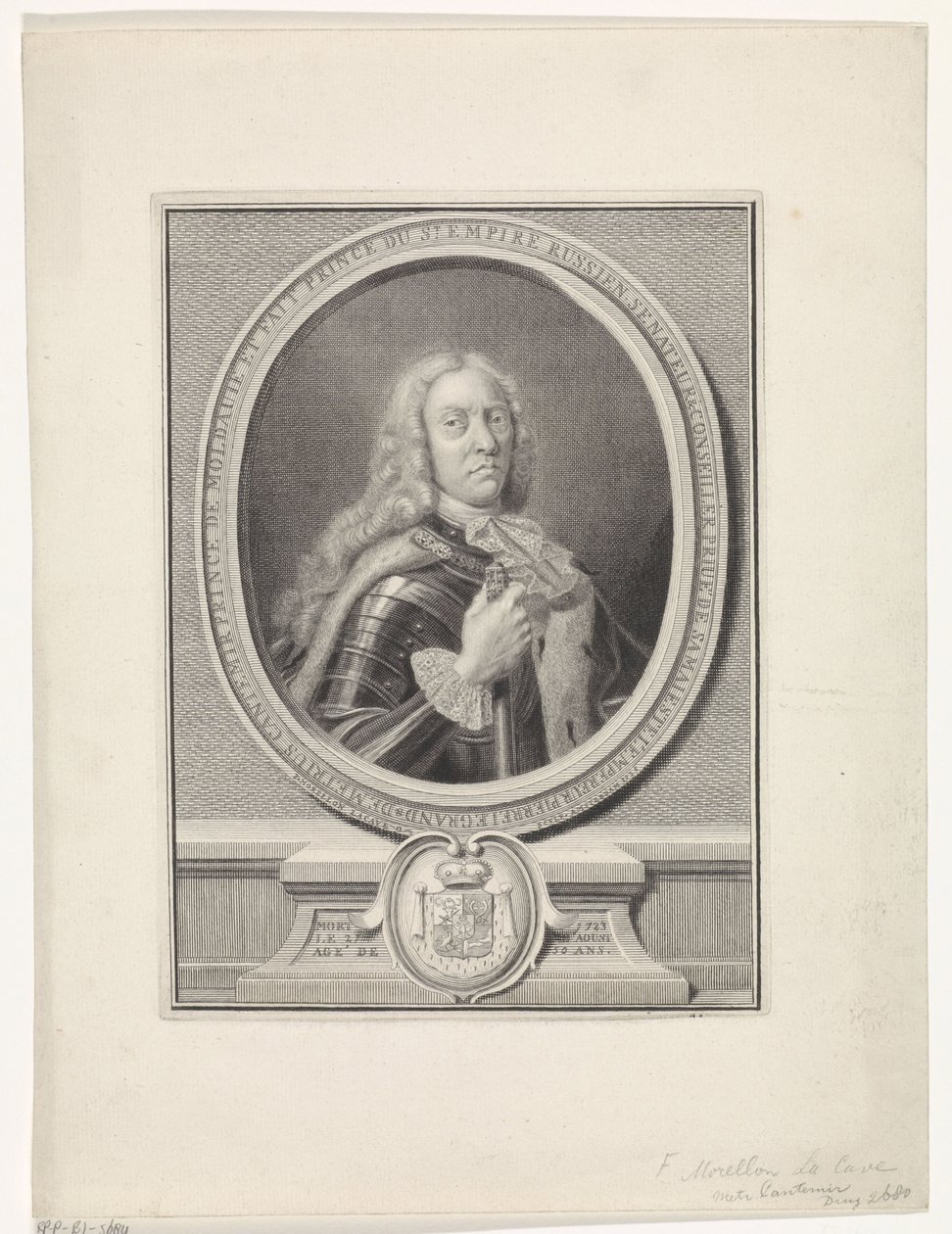 Dimitrie Cantemir by François Morellon de La Cave