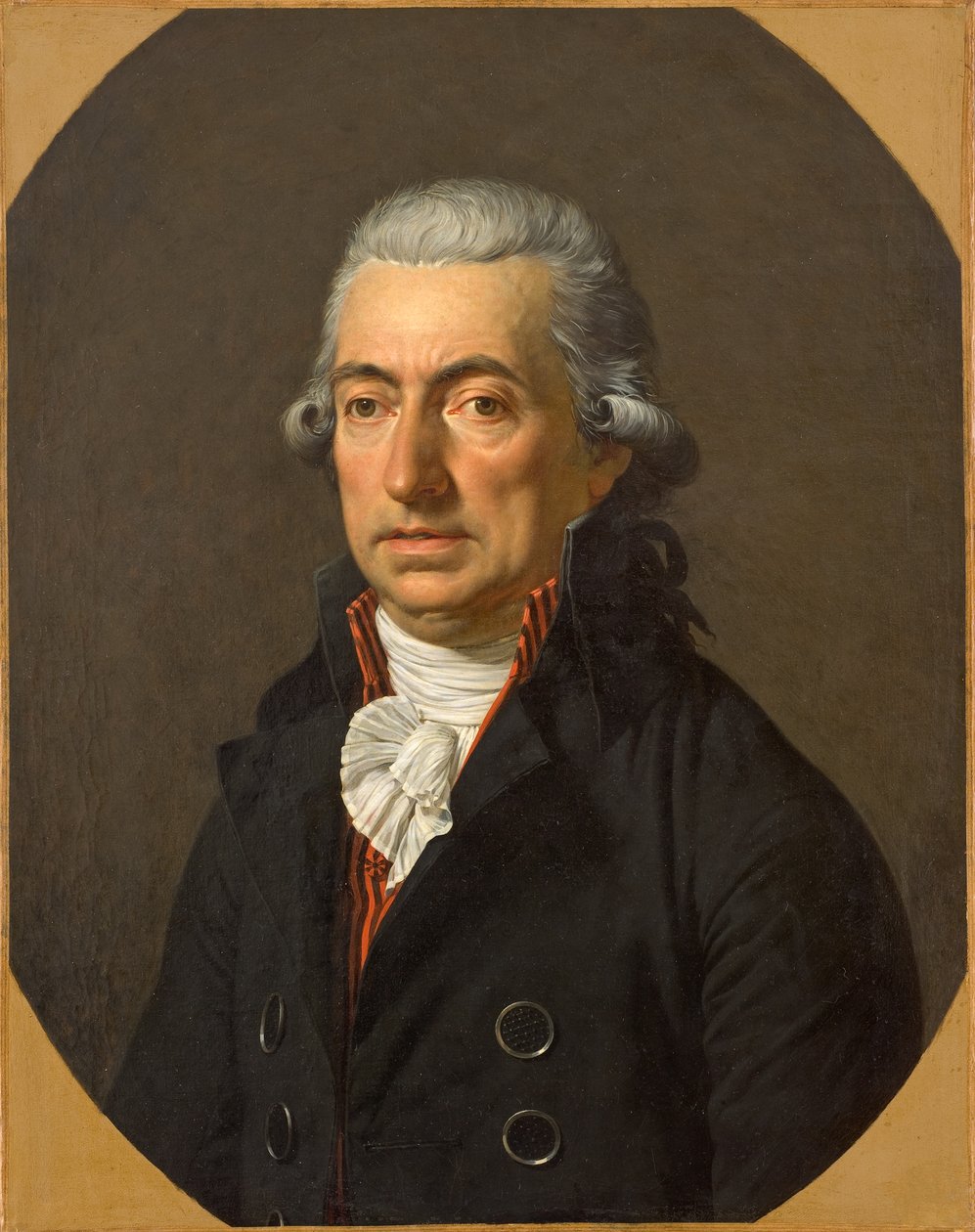 Portrait of Mr. Joseph Fabre, Father of the Artist by Francois Xavier Fabre