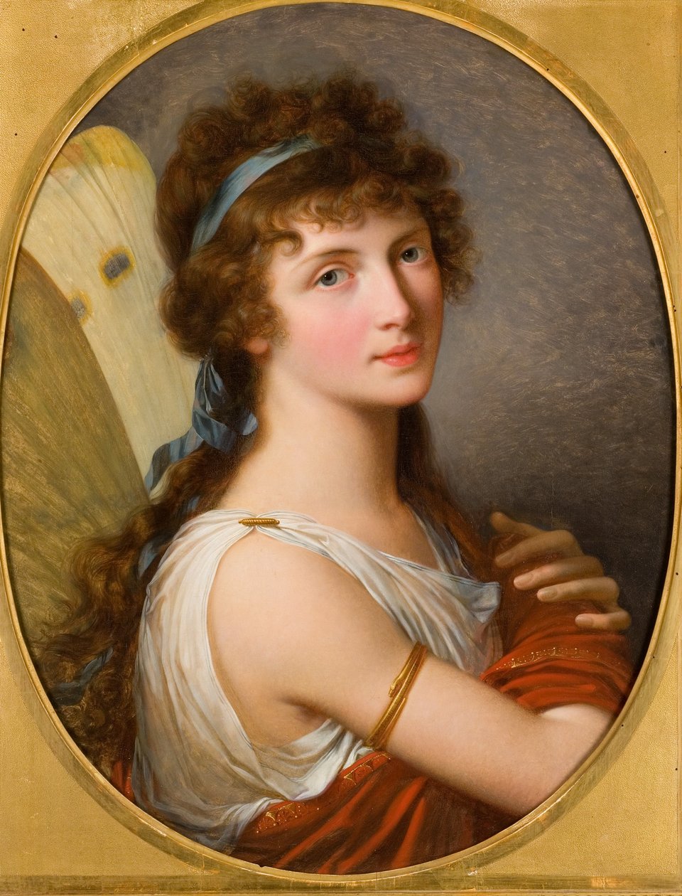 Portrait of Lady Charlemont as Psyche by Francois Xavier Fabre