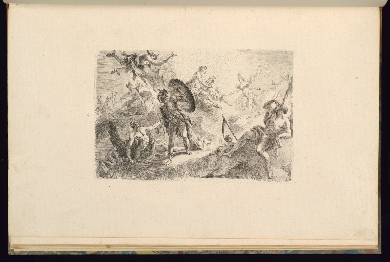 Design with Apollo by François de Cuvilliés the younger