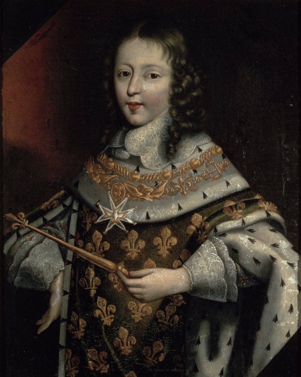 Portrait of Louis XIV as a Boy by Frans II Pourbus