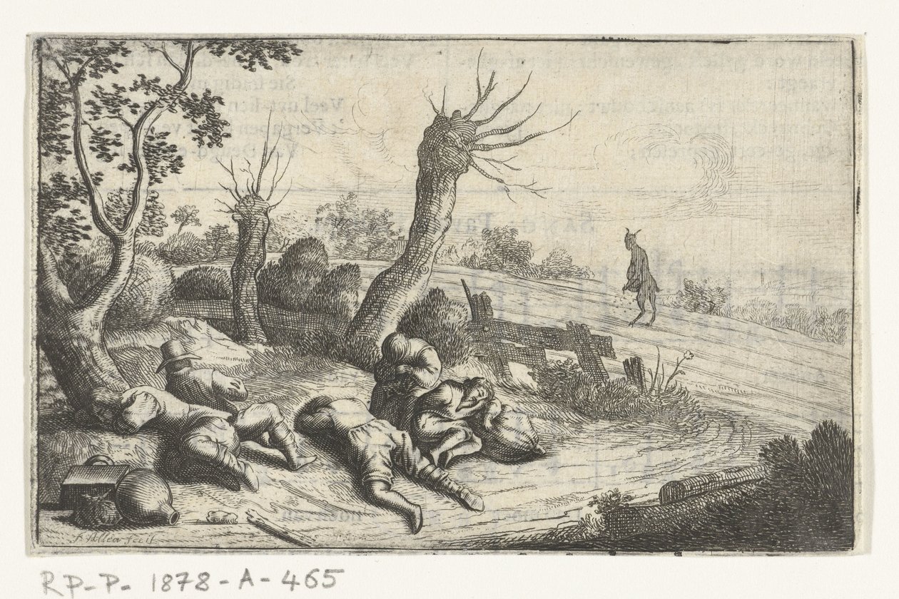 Satan Sowing Weeds by Frans Allen