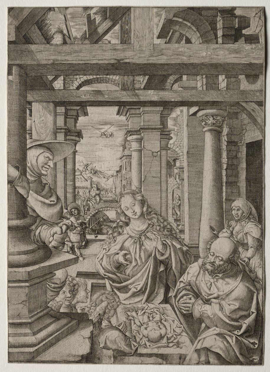 Adoration of the Shepherd by Frans Crabbe van Esplegem