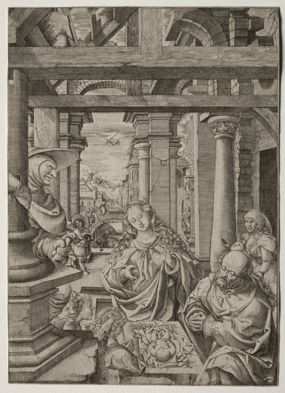 Adoration of the Shepherd by Frans Crabbe van Esplegem