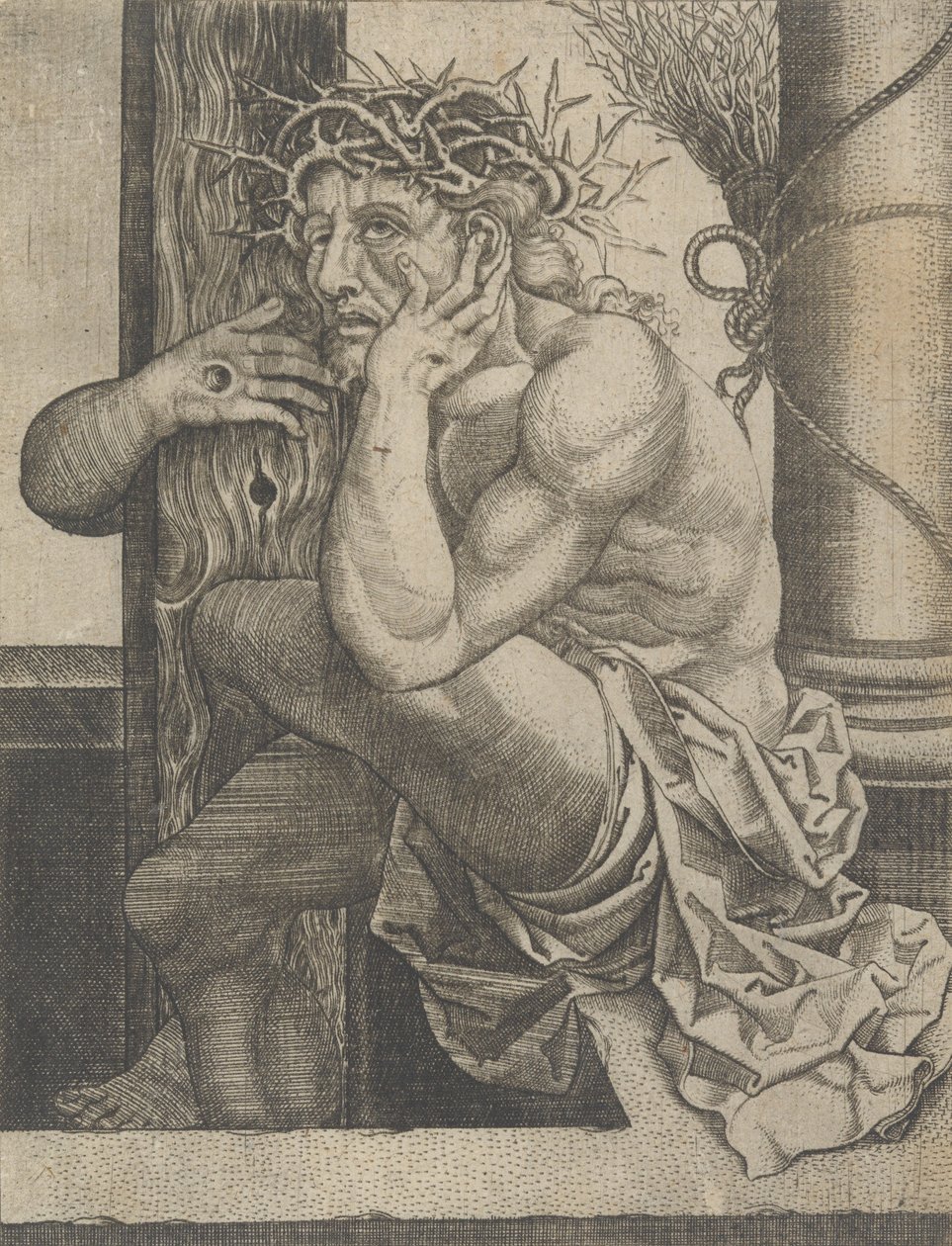 Christ as the Man of Sorrows, ca. 1522-25 by Frans Crabbe van Espleghem