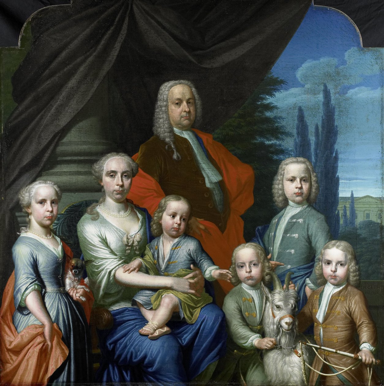 Willem Philip Kops by Frans Decker