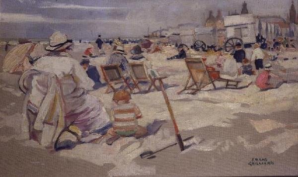 A Day by the Sea by Frans Gaillard