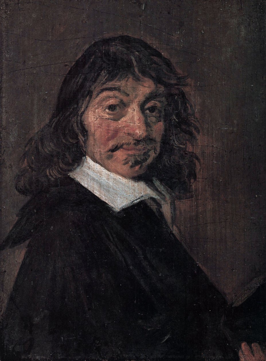 Portrait of René Descartes (1596-1650) by Frans Hals