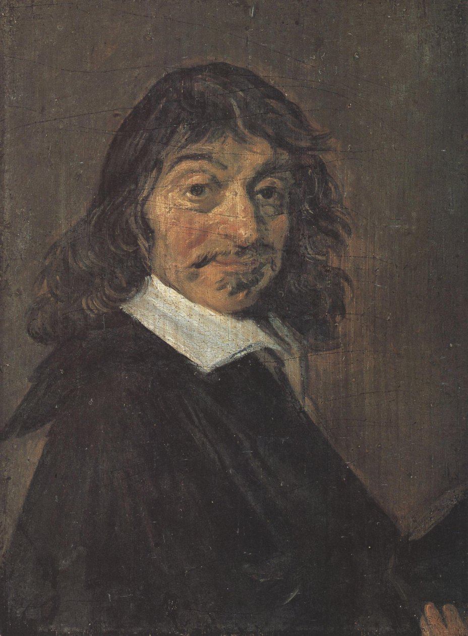 Portrait of René Descartes (1596-1650) by Frans Hals