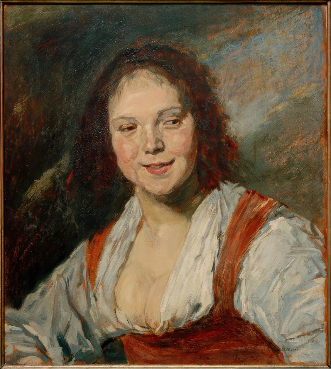 Kopie der Bohémienne von Frans Hals by Frans Hals