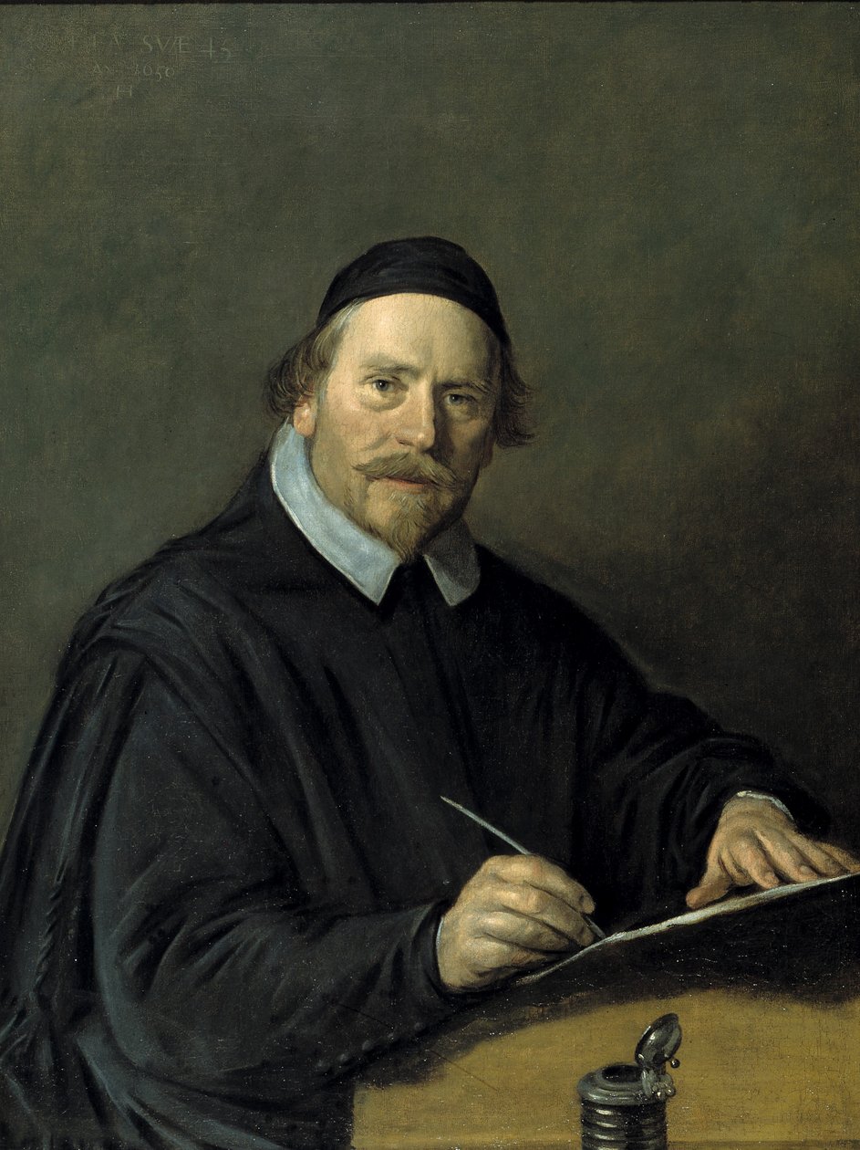 Nicolaas Stenius, Catholic Pastor of Akersloot in 1650 by Frans Hals
