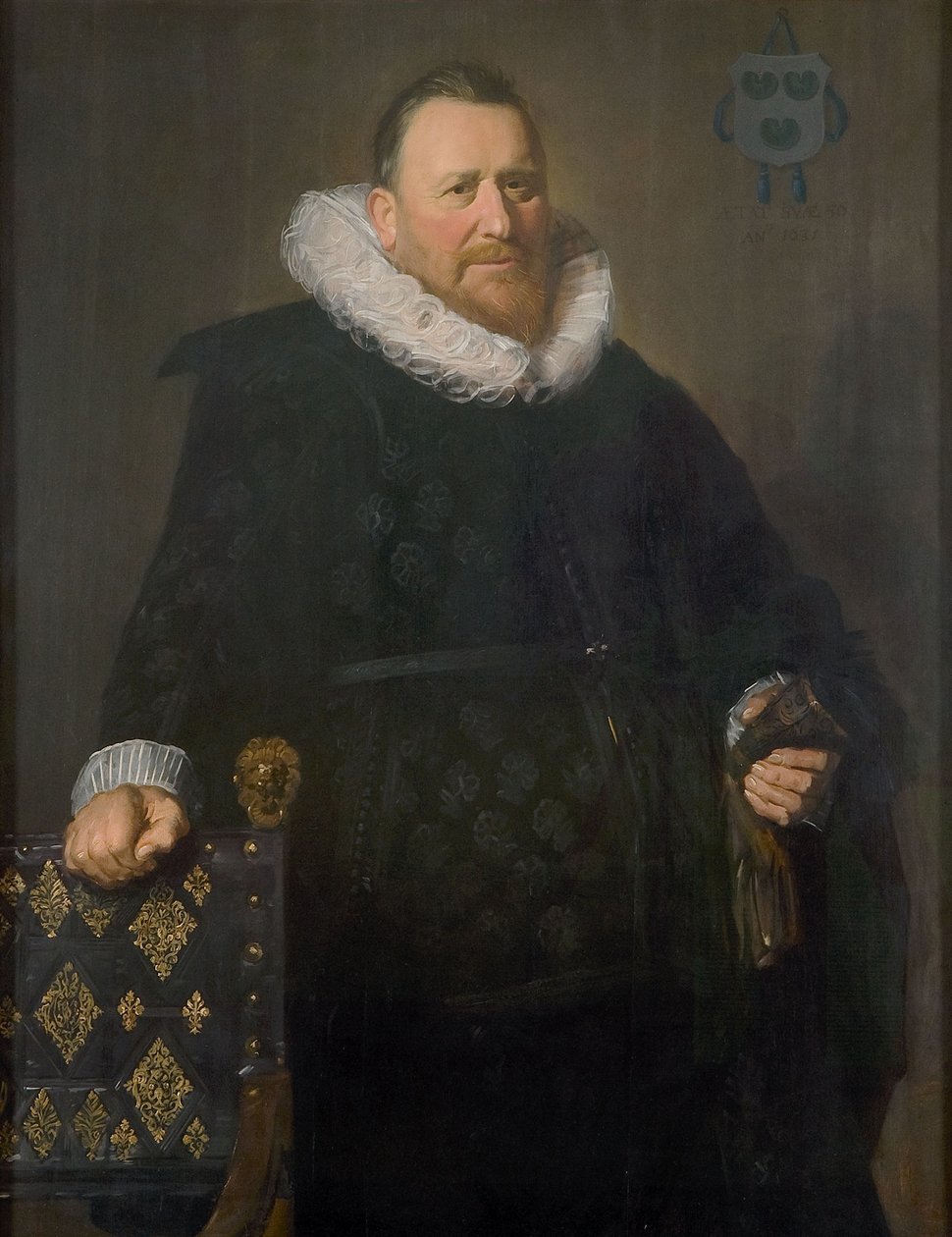 Portrait of Nicholaes Woutersz. van der Meer (1574-1637) by Frans Hals
