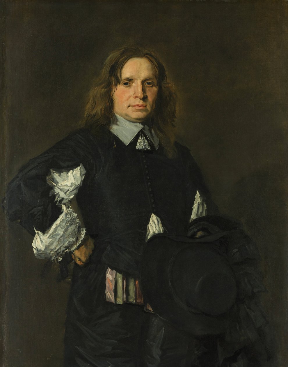Portrait of a Man by Frans Hals