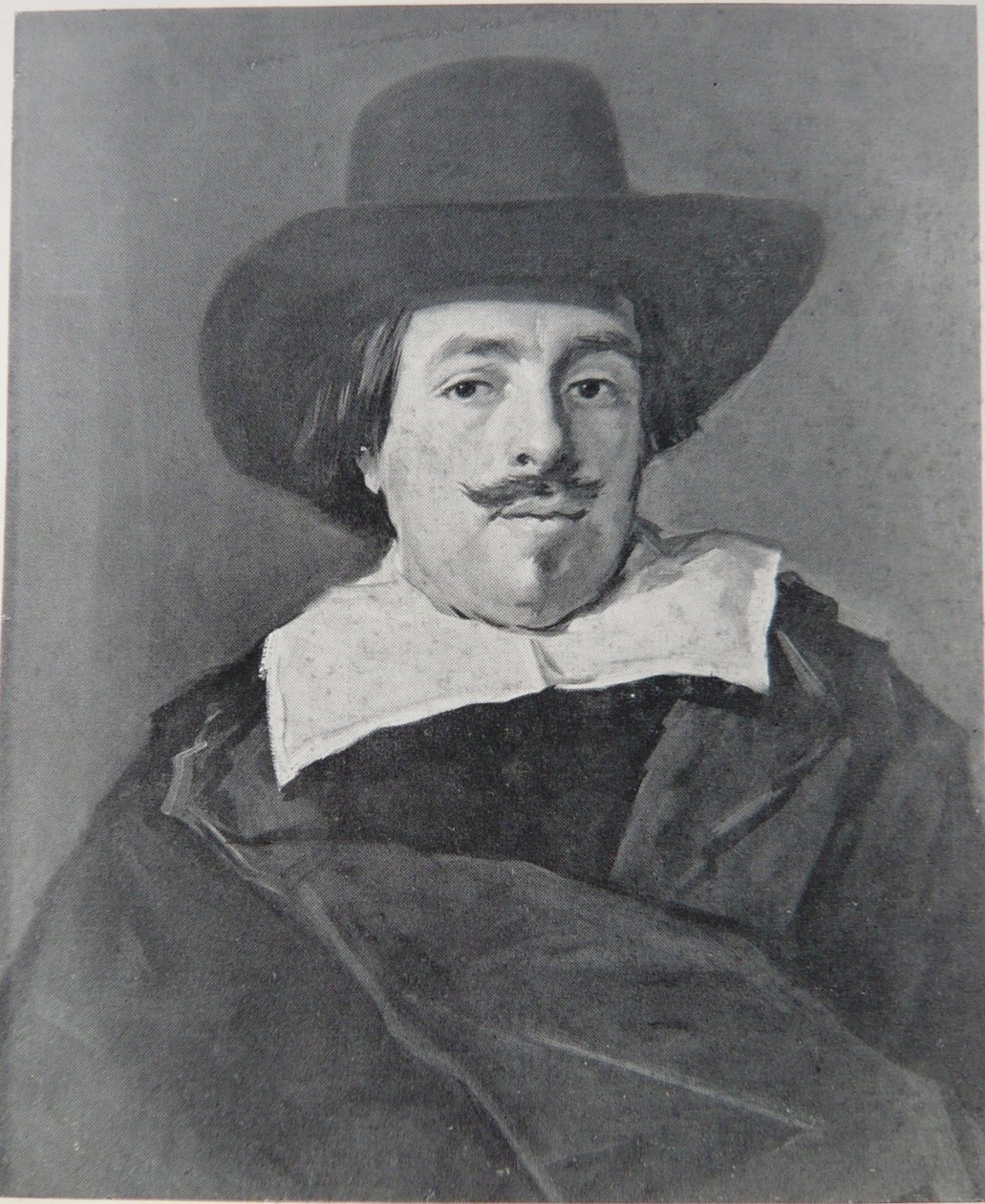 Portrait of a Man Facing Forward by Frans Hals