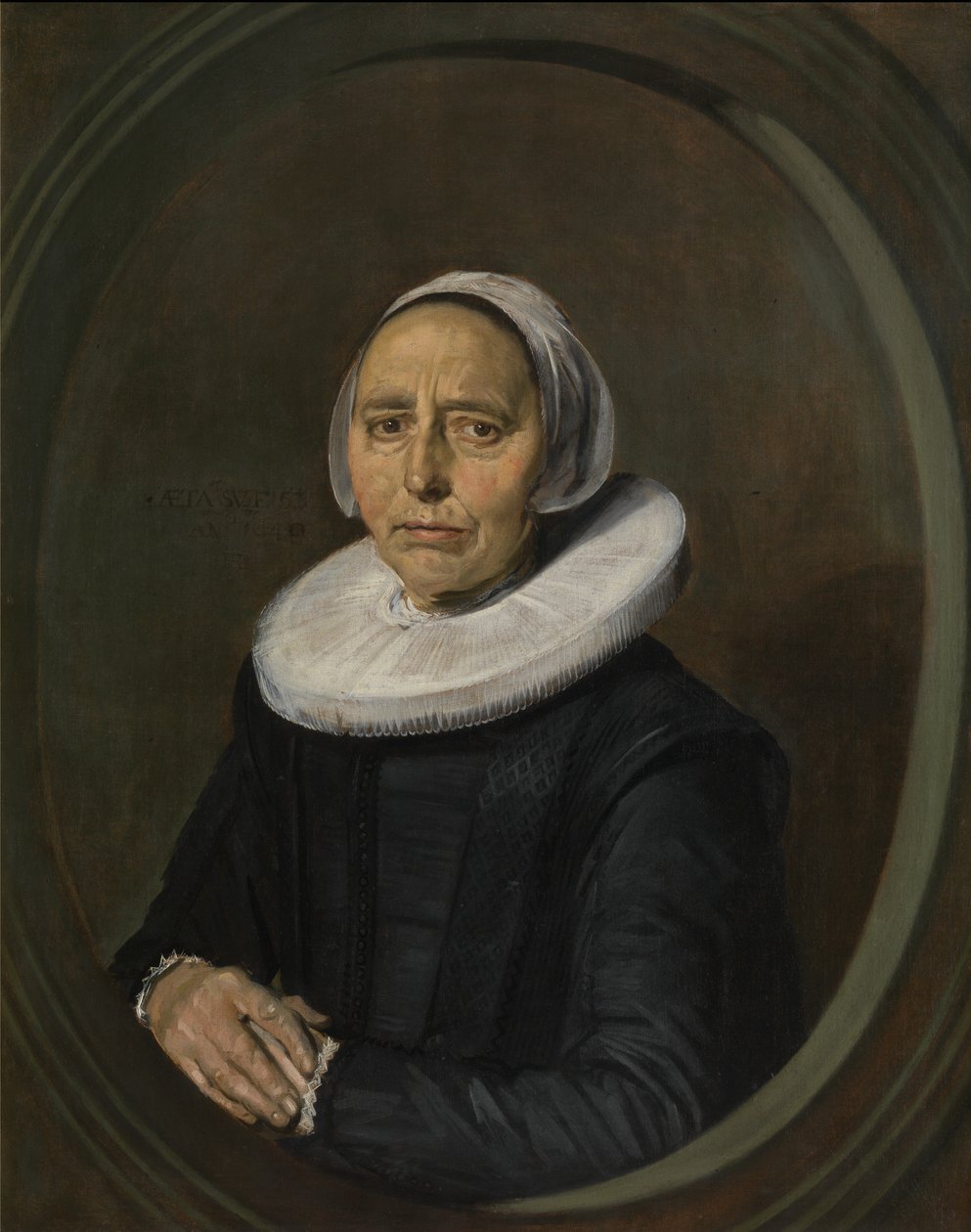 Portrait of an Unknown, 53-Year-Old Woman by Frans Hals