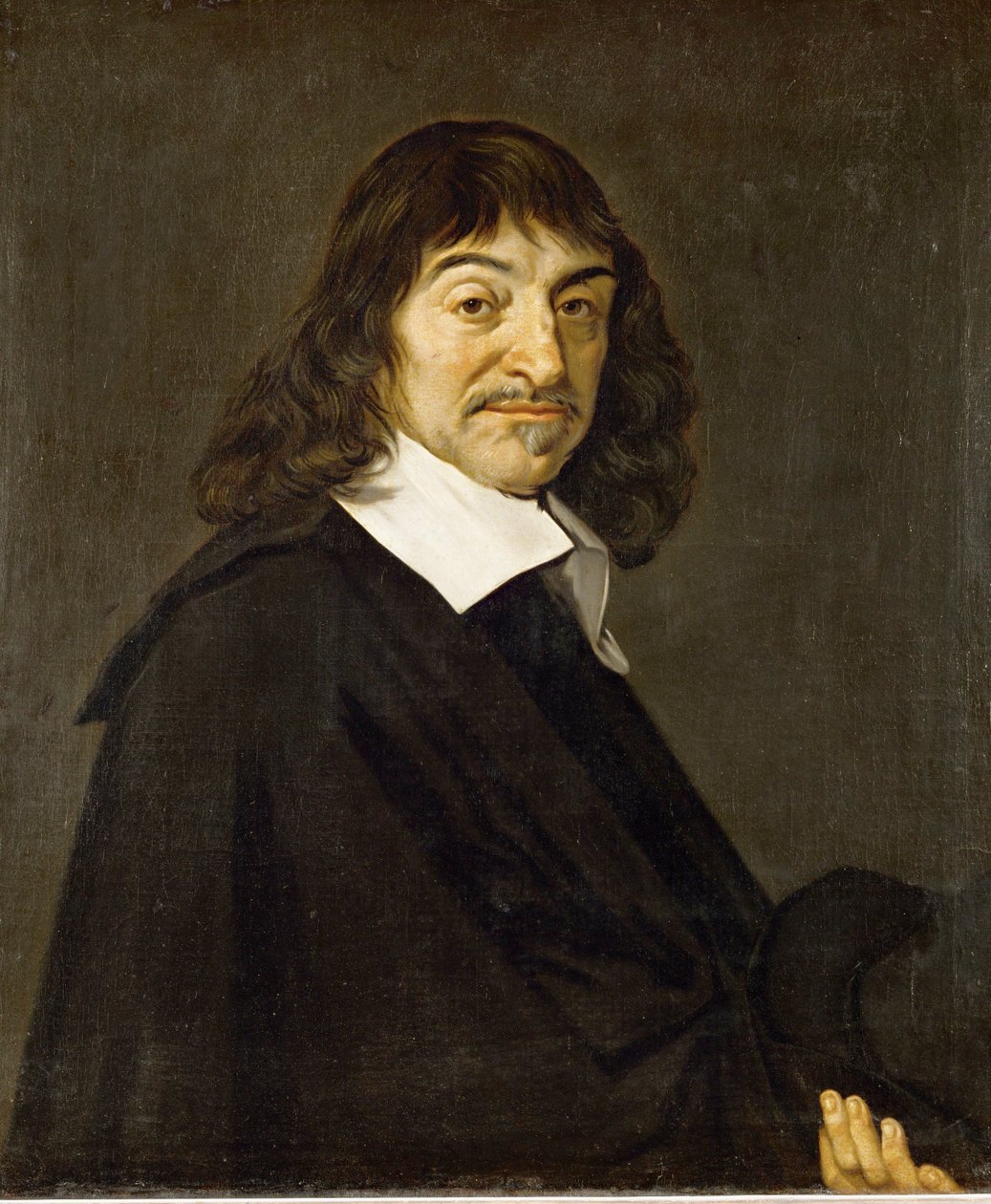Rene Descartes, Portrait After a Lost Original by Frans Hals by Frans Hals