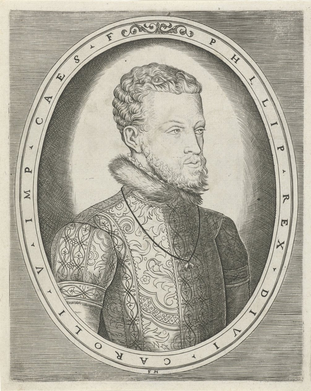 Portrait of Charles V of Habsburg or Philip II of Spain by Frans Huys