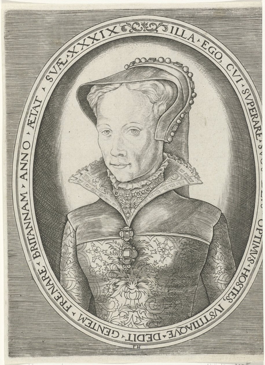 Portrait of Mary I by Frans Huys